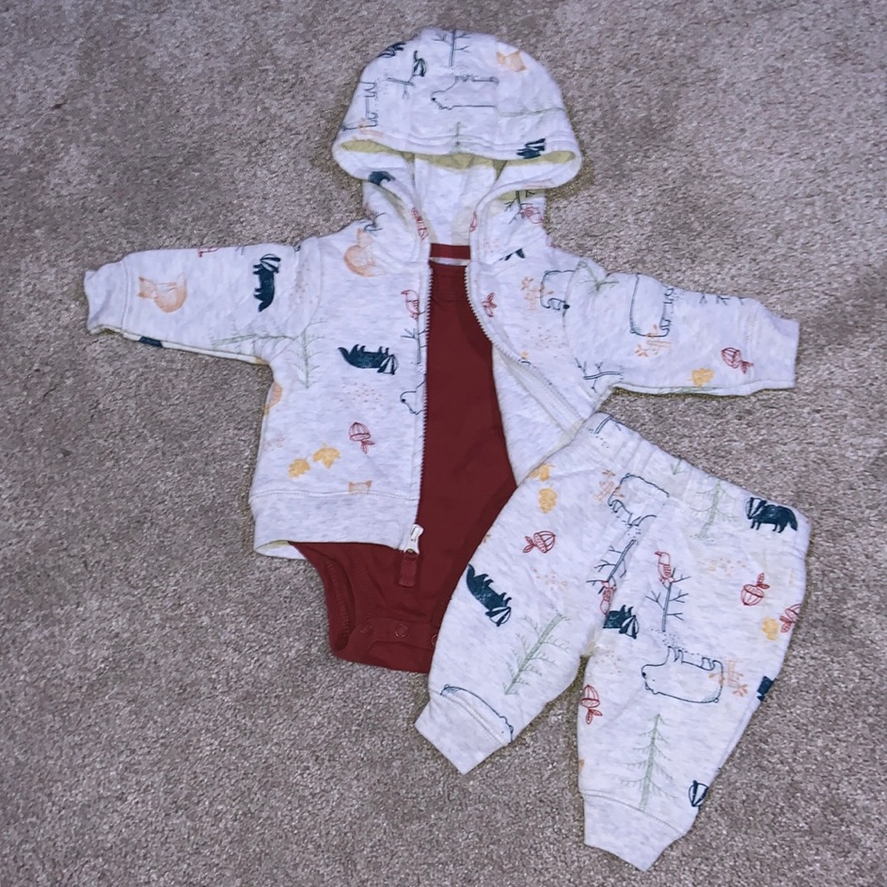 Carter’s Quilted Outfit Set | Size Newborn